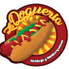 Hotdog with ketchup and mustard